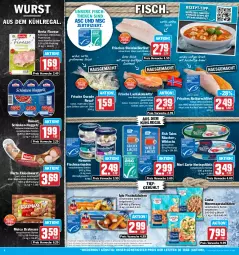 Gazetka promocyjna Hit - Prospekte - Gazetka - ważna od 15.07 do 15.07.2023 - strona 6 - produkty: aqua, aus dem kühlregal, axe, Becher, beutel, braten, bratmaxe, buch, Dorade, dorade royal, eis, filet, filets, finesse, fisch, fische, Fischer, fischstäbchen, fischtheke, fleisch, fleischwurst, frischfisch, grill, hering, Herings, heringsfilets, herta, herta finesse, Holz, homann, ideal zum braten, iglo, katenschinken, knoblauch, kotelett, kühlregal, lachs, mac, marinade, meica, merl, natur, Ofen, pfirsich, pute, putenbrust, regal, reinert, reis, ring, Rotbarsch, rotbarschfilet, saft, Schere, schinken, schnitten, Spezi, Steinbeißer, Steinbeißerfilet, suppe, Ti, tomate, Wild, würfel, wurst, ZTE