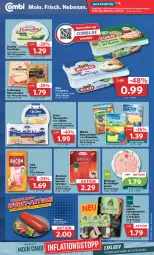 Gazetka promocyjna Combi - Prospekte - Gazetka - ważna od 22.10 do 22.10.2022 - strona 8 - produkty: angebot, angebote, bacon, Becher, bio, Buko, eis, frischkäse, Geflügel, gin, Hausmacher, Käse, käsescheiben, Le Rustique, Loose, lyoner, mac, milram, petrella, quäse, Reibekäse, reis, rel, schinken, serrano, tee, teewurst, Ti, tulip, wiltmann, würfel, wurst, Yo, ZTE