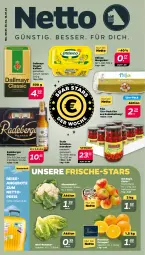 Gazetka promocyjna Netto - Woche 2 - Gazetka - ważna od 14.01 do 14.01.2023 - strona 1 - produkty: angebot, angebote, Berger, blume, blumen, blumenkohl, dallmayr, eier, eis, elle, Gläser, kaffee, margarine, morellen, orange, orangen, pils, pilsner, radeberger, radeberger pilsner, reis, rel, sac, schattenmorellen, Ti, zucker