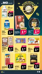 Gazetka promocyjna Netto - Woche 2 - Gazetka - ważna od 14.01 do 14.01.2023 - strona 4 - produkty: beutel, choco fresh, Edelsalami, eis, Käse, Kefir, Kinder, Kinder Choco fresh, kochbeutel, korn, leerdammer, mehl, mondamin, Müller, Old Amsterdam, pasta, Pastagericht, reis, sahne, salami, Soße, Ti