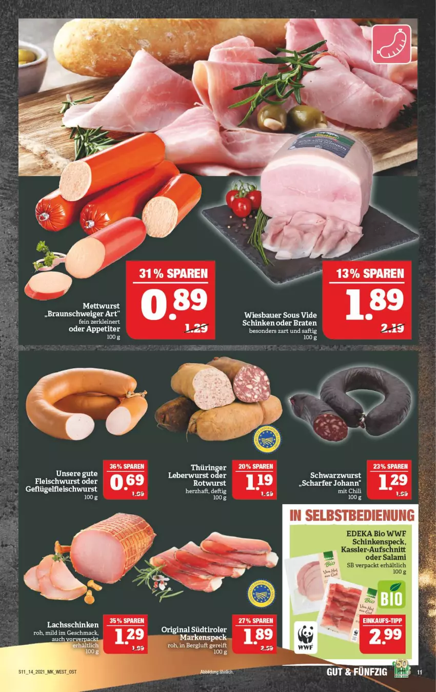 Aktueller Prospekt Marktkauf - Prospekt - von 05.04 bis 10.04.2021 - strona 15 - produkty: auer, Bau, Bauer, braten, braun, chili, eis, fleisch, fleischwurst, Geflügel, gin, lachs, lachsschinken, leberwurst, mac, Mett, mettwurst, ring, Rotwurst, saft, schinken, Schwarzwurst, Speck, südtiroler, tee, Ti, wiesbauer, wurst