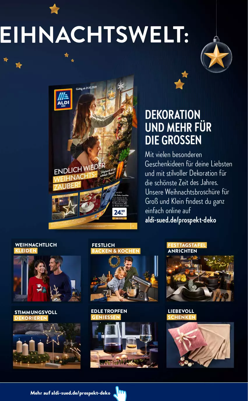 Aktueller Prospekt AldiSud - ALDI Aktuell - von 13.12 bis 18.12.2021 - strona 11 - produkty: aldi, Anrichte, dekoration, kleid, Ti