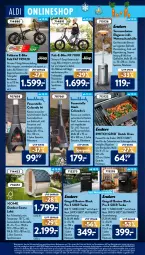 Gazetka promocyjna AldiSud - ALDI Aktuell - Gazetka - ważna od 18.12 do 18.12.2021 - strona 26 - produkty: akku, aldi, angebot, angebote, auer, Bau, brot, E-Bike, edelstahl, eintöpfe, eis, elle, enders, erde, , flasche, gabel, gasgrill, gin, grill, Holz, Kamin, Kette, lack, ndk, reis, rwe, Schal, schutzhülle, shimano, Ti, uhr