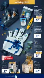 Gazetka promocyjna AldiSud - ALDI Aktuell - Gazetka - ważna od 18.12 do 18.12.2021 - strona 46 - produkty: aldi, body, body milk, bodyspray, creme, deo, deospray, dusche, eis, elle, Eyeliner, geschenkset, handcreme, kosmetik, Make-up, Mascara, reis, Tasche, tasse, tee, teller, Ti, tisch