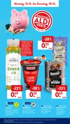 Gazetka promocyjna AldiSud - ALDI Aktuell - Gazetka - ważna od 18.12 do 18.12.2021 - strona 5 - produkty: ACC, alle artikel ohne dekoration, ananas, banane, Becher, chia, dekoration, drink, eis, , flasche, kaffee, Kaffeedrink, kissen, kokos, lachs, latte, latte macchiato, mac, macchiato, nassfutter, reis, rind, säfte, smoothie, smoothies, Ti, Zelt, ZTE