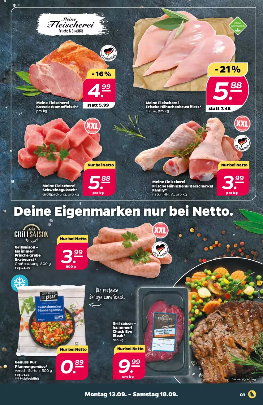 Aktueller Prospekt Netto - Angebote ab Montag - von 13.09 bis 18.09.2021 - strona 3