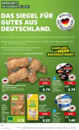 Gazetka promocyjna Kaufland - Prospekt - Gazetka - ważna od 10.07 do 10.07.2024 - strona 16 - produkty: angebot, ball, Becher, beere, bio, bioland, blume, blumen, brot, brötchen, chia, creme, erdbeere, gurke, gurken, himbeer, himbeere, joghur, joghurt, knoblauch, Kürbis, kürbiskerne, pfirsich, quark, salz, Skyr, sonnenblume, sonnenblumen, Ti, vanille, weizenbrötchen, zaziki, ZTE