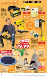 Gazetka promocyjna Kaufland - Prospekt - Gazetka - ważna od 10.07 do 10.07.2024 - strona 40 - produkty: adapter, akku, angebot, angebote, aust, Bau, Garten, hängematte, Holz, Kärcher, kissen, Kratzbaum, ladegerät, Liege, Plüsch, Rauch, reiniger, rel, sac, schlauch, schnellladegerät, Stier, Ti, Tipi, wasser, wasserfilter, ZTE