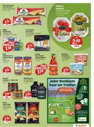 Gazetka promocyjna Vmarkt - Prospekte - Gazetka - ważna od 12.06 do 12.06.2024 - strona 13 - produkty: Becher, bonduelle, brot, butter, chili, chips, develey, elle, flasche, Geflügel, gin, je 500-ml-flasche, ketchup, kräuter, kräuterbutter, latte, meggle, meica, saft, sauce, saucen, snack, Spezi, Tapas, tee, Ti, tomate, tomaten, tomaten ketchup, tortilla, Tortilla Chips