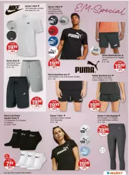 Gazetka promocyjna Vmarkt - Prospekte - Gazetka - ważna od 12.06 do 12.06.2024 - strona 21 - produkty: Bau, baumwolle, damen t-shirt, gin, hose, leggings, LG, puma, shirt, sneaker, Sport, T-Shirt, wolle