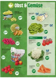 Gazetka promocyjna Vmarkt - Prospekte - Gazetka - ważna od 12.06 do 12.06.2024 - strona 4 - produkty: beutel, bio, blume, blumen, blumenkohl, karotten, kopfsalat, Rauch, salat, Schal, Schale, spargel, strauchtomaten, tomate, tomaten