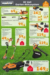 Gazetka promocyjna  - Gazetka - ważna od 22.11 do 22.11.2025 - strona 14 - produkty: akku, Bau, Brei, bürste, bürsten, eis, Garten, heckenschere, koffer, korb, krone, ladegerät, Laubsauger, Leuchte, leuchten, messer, ohne akku und ladegerät, rasen, rasenmäher, rasentrimmer, reiniger, reis, sac, säge, Schere, Ti, werkzeug