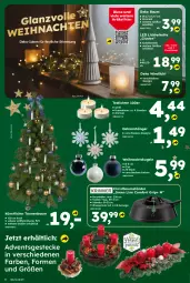 Gazetka promocyjna  - Gazetka - ważna od 22.11 do 22.11.2025 - strona 4 - produkty: Anhänger, auer, Bau, dekoration, Kette, Kugel, LED Lichterkette, lichterkette, Tannenbaum, tee, Teelicht, teelichte, Ti, timer, wasser, wassertank, Weihnachtskugeln, windlicht