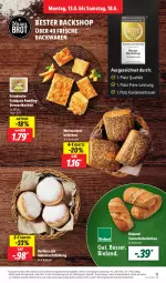 Gazetka promocyjna Lidl - Aktionsprospekt - Gazetka - ważna od 18.06 do 18.06.2022 - strona 13 - produkty: backwaren, berliner, bio, bioland, brot, brötchen, eis, frische backwaren, frucht, kuchen, Meister, Ofen, pudding, reis, steinofen, Streuselkuchen, Ti