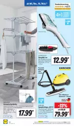 Gazetka promocyjna Lidl - Aktionsprospekt - Gazetka - ważna od 18.06 do 18.06.2022 - strona 32 - produkty: aqua, AquaPur, dampfreiniger, eis, Kärcher, kleid, kleider, leine, mikrofaser, ndk, reiniger, Reinigung, Schal, Schale, silvercrest, Ti, tuc, usb, wasser, wassertank