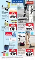 Gazetka promocyjna Lidl - Aktionsprospekt - Gazetka - ważna od 18.06 do 18.06.2022 - strona 33 - produkty: akku, angebot, auer, Bau, Behälter, beutel, bodenstaubsauger, bürste, bürsten, dell, eier, eimer, eis, elle, ente, fenster, fenstersauger, flasche, Glasreiniger, grundig, handstaubsauger, Kärcher, kraft, mikrofaser, möbel, Mode, Philips, Pinsel, rama, reiniger, reis, ring, sprühflasche, staubsauger, teppich, teppiche, Ti, vileda, wasser, wassertank, weck, ZTE