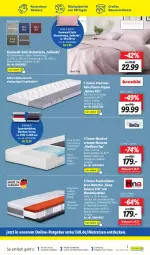 Gazetka promocyjna Lidl - Aktionsprospekt - Gazetka - ważna od 18.06 do 18.06.2022 - strona 51 - produkty: asti, auer, Bau, baumwolle, bett, bettwäsche, decke, federkern, kissen, Kissenbezug, komfortschaum-matratze, korb, Liege, matratze, matratzen, rel, satin-bettwäsche, spannbettlaken, Tasche, taschen, taschenfederkern-matratze, Ti, tisch, topper, wendematratze, wolle