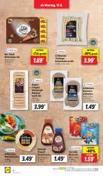 Gazetka promocyjna Lidl - Aktionsprospekt - Gazetka - ważna od 18.06 do 18.06.2022 - strona 6 - produkty: aufstrich, Berger, Bon Gelati, bratwurst, brot, brotaufstrich, brotaufstriche, dessert, desserts, dessertsauce, eis, elle, Gelatelli, gin, grill, Meister, ndk, nürnberger, reis, ring, rostbratwurst, sauce, Schal, Schale, teller, Ti, Tüte, wasser, wassereis, wurst