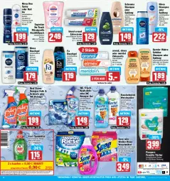 Gazetka promocyjna Hit - Prospekte - Gazetka - ważna od 31.12 do 31.12.2022 - strona 16 - produkty: bio, blend-a-med, Bref, bref power, Cap, coupon, coupons, creme, deo, deo spray, duschgel, eis, elmex, fa duschgel, fairy, feuchte tücher, flasche, flüssigseife, garnier, gin, kraft, Kuschelweich, meridol, nivea, pampers, pasta, Rauch, reiniger, reiniger gel, reis, rwe, sagrotan, schauma, schauma shampoo, Seife, shampoo, shampoo oder spülung, spee, spülmittel, spülung, Ti, Tiere, tücher, Wahre Schätze, waschmittel, wc frisch, weichspüler, zahncreme, zahnpasta, ZTE