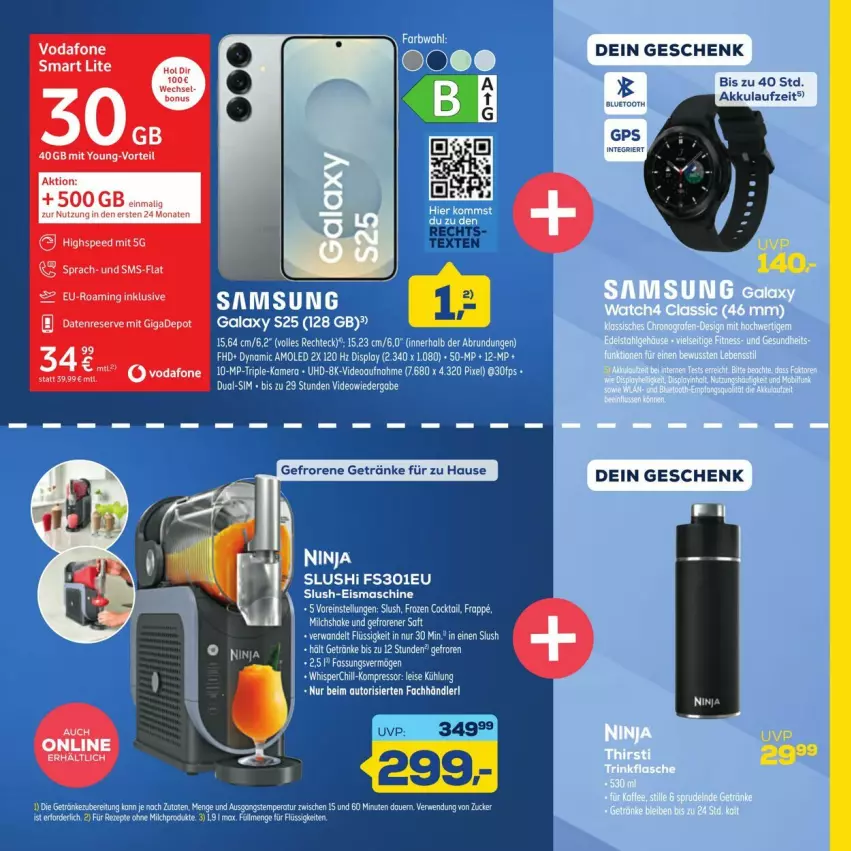 Aktueller Prospekt Euronics - Prospekte - von 26.09 bis 10.10.2025 - strona 17 - produkty: akku, auer, eis, GPS, reis, rwe, Ti, vodafone, Yo, zucker