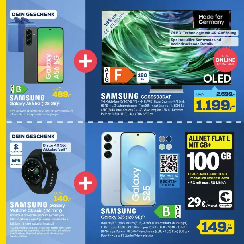 Aktueller Prospekt Euronics - Prospekte - von 26.09 bis 10.10.2025 - strona 20 - produkty: akku, dvb, GPS, tuner, usb