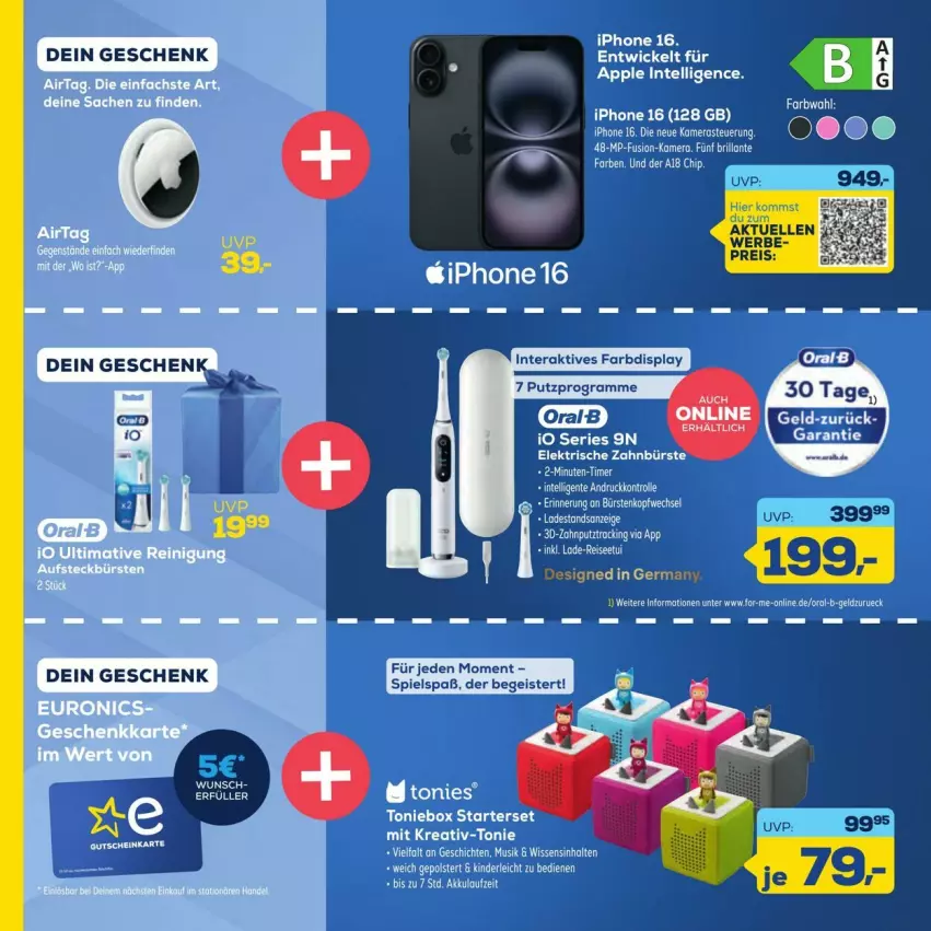 Aktueller Prospekt Euronics - Prospekte - von 26.09 bis 10.10.2025 - strona 6 - produkty: akku, eis