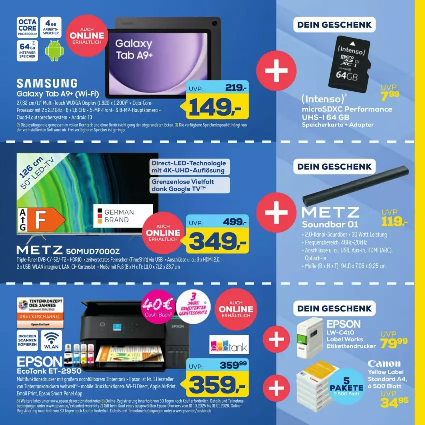 Aktueller Prospekt Euronics - Prospekte - von 26.09 bis 10.10.2025 - strona 7 - produkty: uhd