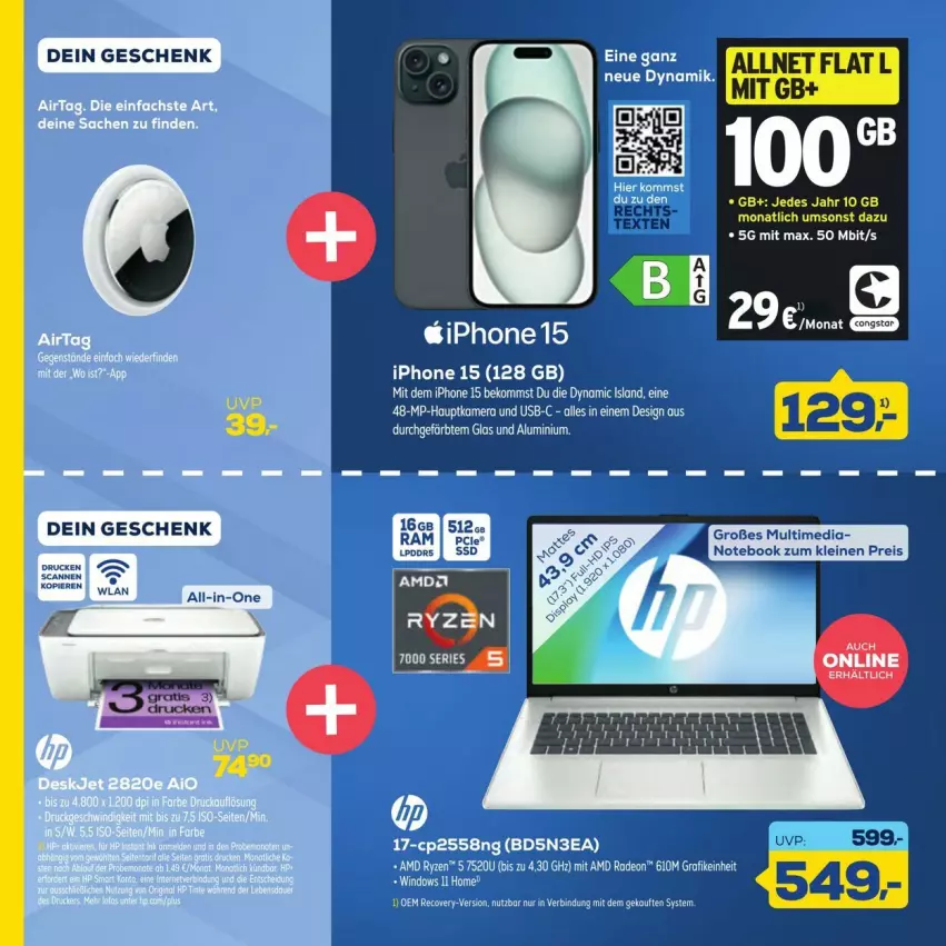 Aktueller Prospekt Euronics - Prospekte - von 26.09 bis 10.10.2025 - strona 8 - produkty: ssd