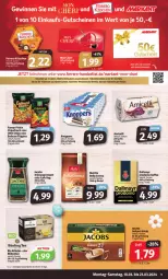 Gazetka promocyjna Markant - Prospekte - Gazetka - ważna od 23.03 do 23.03.2024 - strona 9 - produkty: amicelli, beutel, bio, Blüte, bünting tee, chips, dallmayr, dallmayr prodomo, eis, ente, erdnuss, flippies, jacobs, jacobs krönung, kaffee, kräuter, nuss, Ofen, prodomo, reis, sac, tee, Ti, ZTE