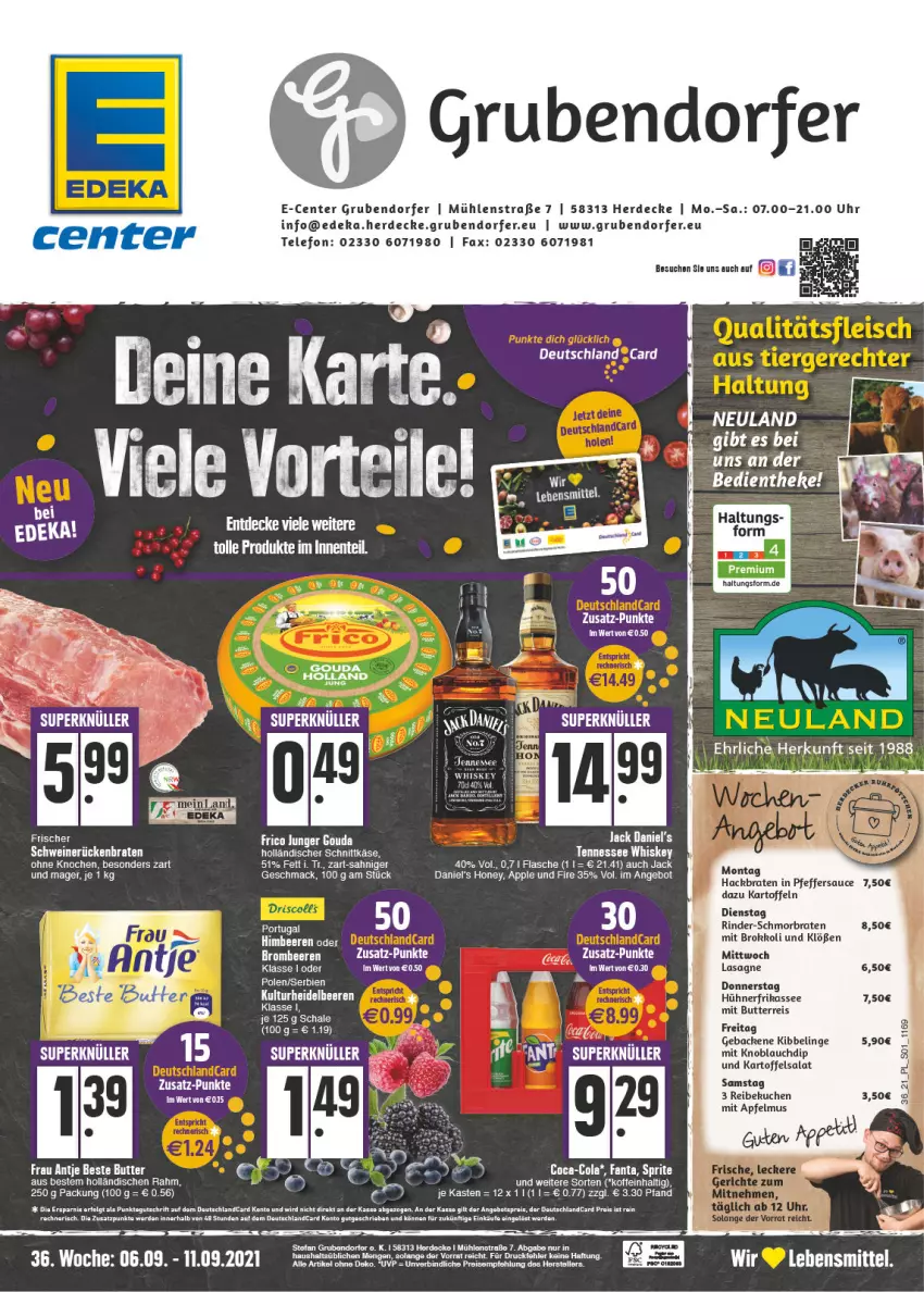 Aktueller Prospekt E Center - Angebote der Woche - von 06.09 bis 11.09.2021 - strona 1