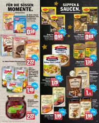 Gazetka promocyjna Hit - Prospekte - Gazetka - ważna od 24.12 do 24.12.2021 - strona 15 - produkty: ananas, backmischung, Backmischungen, beutel, Brühe, cocktail, creme, Dr. Oetker, eintopf, eis, elle, ente, frucht, gin, maggi, mehl, mondamin, morellen, natur, odenwald, pfirsich, pfirsiche, pudding, reis, rel, sauce, saucen, schattenmorellen, Soße, suppe, suppen, teller, Ti, topf, zucker
