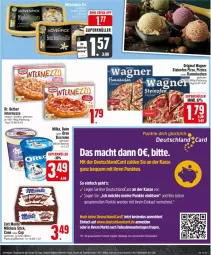 Gazetka promocyjna Edeka - Prospekte - Gazetka - ważna od 27.07 do 27.07.2024 - strona 11 - produkty: Becher, creme, daim, deka, deutschland card, deutschlandcard, Dr. Oetker, eis, eiscreme, erde, flammkuchen, gin, intermezzo, kuchen, lamm, mac, milch, milka, monte, mövenpick, mövenpick eis, Ofen, oreo, original wagner, pizza, reis, steinofen, steinofen pizza, Ti, wagner, zott, Zott Monte, ZTE