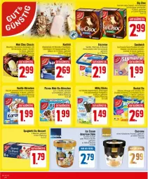 Gazetka promocyjna Edeka - Prospekte - Gazetka - ważna od 27.07 do 27.07.2024 - strona 12 - produkty: ACC, Becher, beere, Big Choc, bourbon, butter, cookie, cookie dough, creme, eis, eiscreme, elle, erdbeere, hörnchen, kakao, limette, mac, mandel, Mantel, Mett, nuss, orange, peanut butter, sandwich, schoko, schokolade, snack, spaghetti, Ti, vanille, walnuss, zitrone