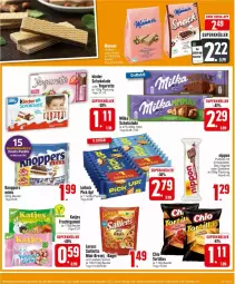 Gazetka promocyjna Edeka - Prospekte - Gazetka - ważna od 27.07 do 27.07.2024 - strona 22 - produkty: Bagel, beutel, brezel, deutschlandcard, eis, frucht, fruchtgummi, gin, katjes, Kinder, kinder schokolade, knoppers, leibniz, lorenz, nippon, oder yogurette, Pick Up!, reis, saltletts, schoko, schokolade, Ti, tortilla, tortillas, Yo, yogurette