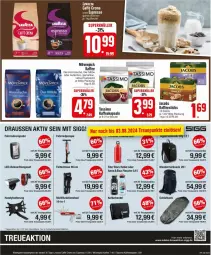 Gazetka promocyjna Edeka - Prospekte - Gazetka - ważna od 27.07 do 27.07.2024 - strona 23 - produkty: beleuchtung, beutel, computer, eier, eis, elle, ente, espresso, Fahrrad, Faltschloss, flasche, Handy, jacobs, kaffee, kaffeekapseln, lavazza, led-beleuchtung, mövenpick, mövenpick kaffee, pute, reis, rucksack, sac, schlafsack, sim, tassimo, teller, Ti