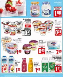 Gazetka promocyjna Edeka - Prospekte - Gazetka - ważna od 27.07 do 27.07.2024 - strona 8 - produkty: auer, Bau, Bauer, Becher, butter, deka, dessert, exquisa, flasche, frucht, fruchtjoghurt, joghur, joghurt, joghurt mild, milch, milram, sahne, Skyr, smoothie, Ti