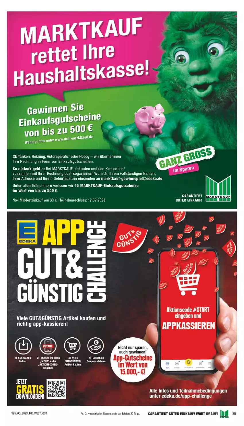 Aktueller Prospekt Marktkauf - Prospekt - von 29.01 bis 04.02.2023 - strona 25 - produkty: ACC, auto, bier, deka, eis, gewinnspiel, gutschein, gutscheine, Hobby, reis, sac, Ti, ZTE