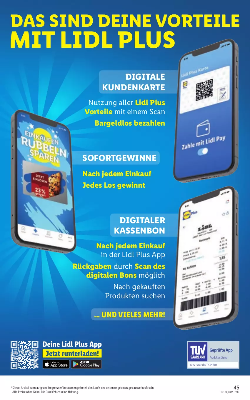 Aktueller Prospekt Lidl - Aktionsprospekt - von 21.03 bis 26.03.2022 - strona 45 - produkty: angebot, eis, reis, Ti, ZTE