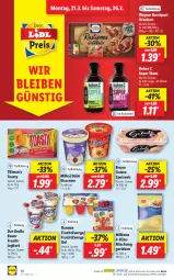 Gazetka promocyjna Lidl - Aktionsprospekt - Gazetka - ważna od 26.03 do 26.03.2022 - strona 10 - produkty: auer, Bau, Bauer, Bona, brot, bruno gelato, creme, daim, danone, danone fruchtzwerge, eis, eiscreme, elle, frucht, fruchtzwerge, Hohes C, joghur, joghurt, Käse, Milbona, milka, ndk, Ofen, rustipani, Schal, Schale, teller, Ti, toast, toasty, wagner