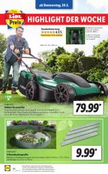 Gazetka promocyjna Lidl - Aktionsprospekt - Gazetka - ważna od 26.03 do 26.03.2022 - strona 46 - produkty: angebot, Autec, Bau, Brei, dell, eis, Elektro, elektro-rasenmäher, elle, kraft, messer, Mode, Parkside, rasen, rasenmäher, reis, sac, Ti, tragegriff, ZTE