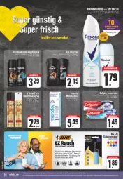 Gazetka promocyjna Edeka - Angebote der Woche - Gazetka - ważna od 29.04 do 29.04.2023 - strona 20 - produkty: aktionspreis, alkohol, axe, bio, body, bodyspray, colgate, deo, deodorant, deospray, eis, elle, ente, Feuerzeug, flasche, grill, kerze, Kette, LG, mundspülung, reis, rexona, ritter, roll-on, spülung, tee, Ti