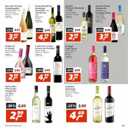 Gazetka promocyjna Real - Gazetka - ważna od 13.08 do 13.08.2022 - strona 17 - produkty: burgunder, casal garcia, chardonnay, Corsaire, dornfelder, eis, flasche, freixenet, grauburgunder, käfer, nederburg, Pinot, pinot grigio, reis, Rivaner, sauvignon, sauvignon blanc, tempranillo