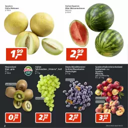 Gazetka promocyjna Real - Gazetka - ważna od 13.08 do 13.08.2022 - strona 2 - produkty: eis, Elan, fleisch, früchte, Galia-melone, kiwi, melone, melonen, Nektar, nektarinen, nektarinen oder, pfirsich, pfirsiche, Ria, tafeltrauben, trauben, wasser, wassermelone, wassermelonen