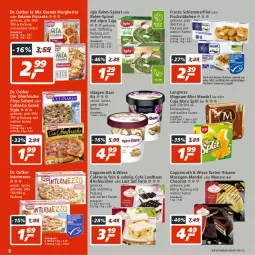 Gazetka promocyjna Real - Gazetka - ważna od 13.08 do 13.08.2022 - strona 8 - produkty: alpro, Becher, Café Landhaus, cola, coppenrath, culinaria, die ofenfrische, Dr. Oetker, eis, filet, fisch, fische, Fischer, fischstäbchen, frosta, häagen-dazs, iglo, intermezzo, kuchen, langnese, Lust auf Torte, magnum, mandel, margherita, marzipan, mousse, Mousse au Chocolat, Ofen, pizza, rahm-spinat, reis, Ria, salami, Schere, schlemmerfilet, soja, spinat, Ti, torte