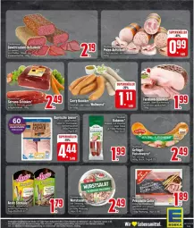 Gazetka promocyjna Edeka - Prospekte - Gazetka - ważna od 08.06 do 08.06.2024 - strona 15 - produkty: aufschnitt, braun, curry, deutschlandcard, eis, gewürz, gutfried, hero, kabanos, knacker, lebensmittel, lyoner, mit paprika, paprika, pute, reis, salami, salat, schnitten, spitzenqualität, stockmeyer, Ti, wurst, Yo, ZTE