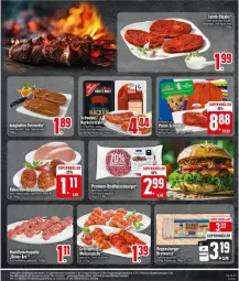 Gazetka promocyjna Edeka - Prospekte - Gazetka - ważna od 08.06 do 08.06.2024 - strona 17 - produkty: bratwurst, brustfilet, burger, deka, eis, filet, filets, fleisch, Fleischspieße, gewürz, hackfleisch, hähnchen-brustfilet, kräuter, lamm, marinade, pute, regensburger, reis, rind, rindfleisch, Rindfleischburger, schnitzel, schwein, spitzenqualität, steak, steaks, Ti, wein, wurst, ZTE