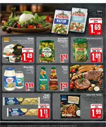 Gazetka promocyjna Edeka - Prospekte - Gazetka - ważna od 08.06 do 08.06.2024 - strona 18 - produkty: baguette, Burrata, eis, gurke, gurken, hengstenberg, Hengstenberg Gurken, kartoffel, mac, Mantel, meggle, patros, pommes, reis, süßkartoffel-, Süßkartoffel-Pommes, tee, Ti, tisch, ZTE