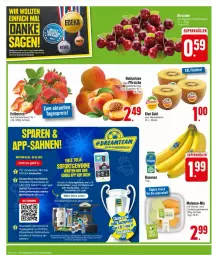 Gazetka promocyjna Edeka - Prospekte - Gazetka - ważna od 08.06 do 08.06.2024 - strona 2 - produkty: beere, beeren, deka, eis, erdbeere, erdbeeren, fleisch, honig, mac, melone, melonen, Nektar, nektarinen, nektarinen oder, oder pfirsiche, pfirsich, pfirsiche, Schal, Schale