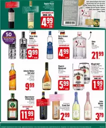 Gazetka promocyjna Edeka - Prospekte - Gazetka - ważna od 08.06 do 08.06.2024 - strona 21 - produkty: batida, blended scotch, eis, flasche, Germ, getränk, gin, Gorbatschow, grand sud, jägermeister, jim beam, kräuter, kräuterlikör, likör, Meister, Mixgetränk, mumm, scotch, thomas henry, Three Sixty, Ti, tonic, tonic water, vodka, wein, weinbrand, whisky, wodka