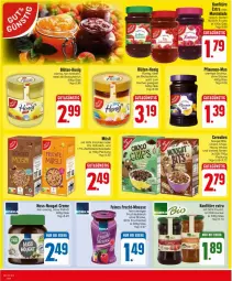 Gazetka promocyjna Edeka - Prospekte - Gazetka - ważna od 08.06 do 08.06.2024 - strona 24 - produkty: aufstrich, Blüte, brot, brotaufstrich, cerealien, creme, frucht, fruchtaufstrich, früchte, früchten, honig, konfitüre, konfitüre extra, LG, marmelade, milch, mousse, müsli, nuss, nuss-nougat-creme, ohne palmöl, pflaume, pflaumen, rohrzucker, schoko, schokolade, vollmilch, Zartbitterschokolade, zucker